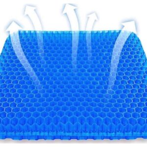 وسادة مقعد من الجل لتخفيف آلام الظهر والبواسير