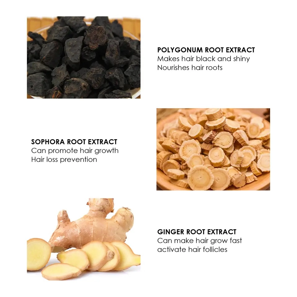 hair regrowth serum مكونات مصل إعادة نمو الشعر الطبيعية بالزنجبيل