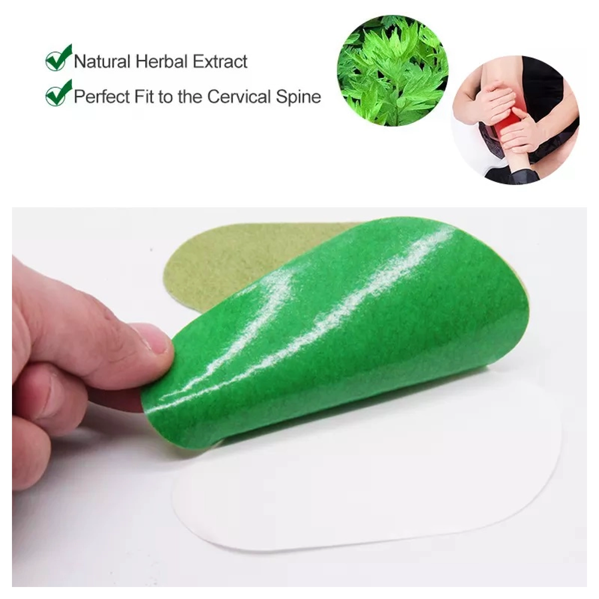 pain relief patches رقعة تسكين آلام الركبة والعضلات بتركيبة نباتية