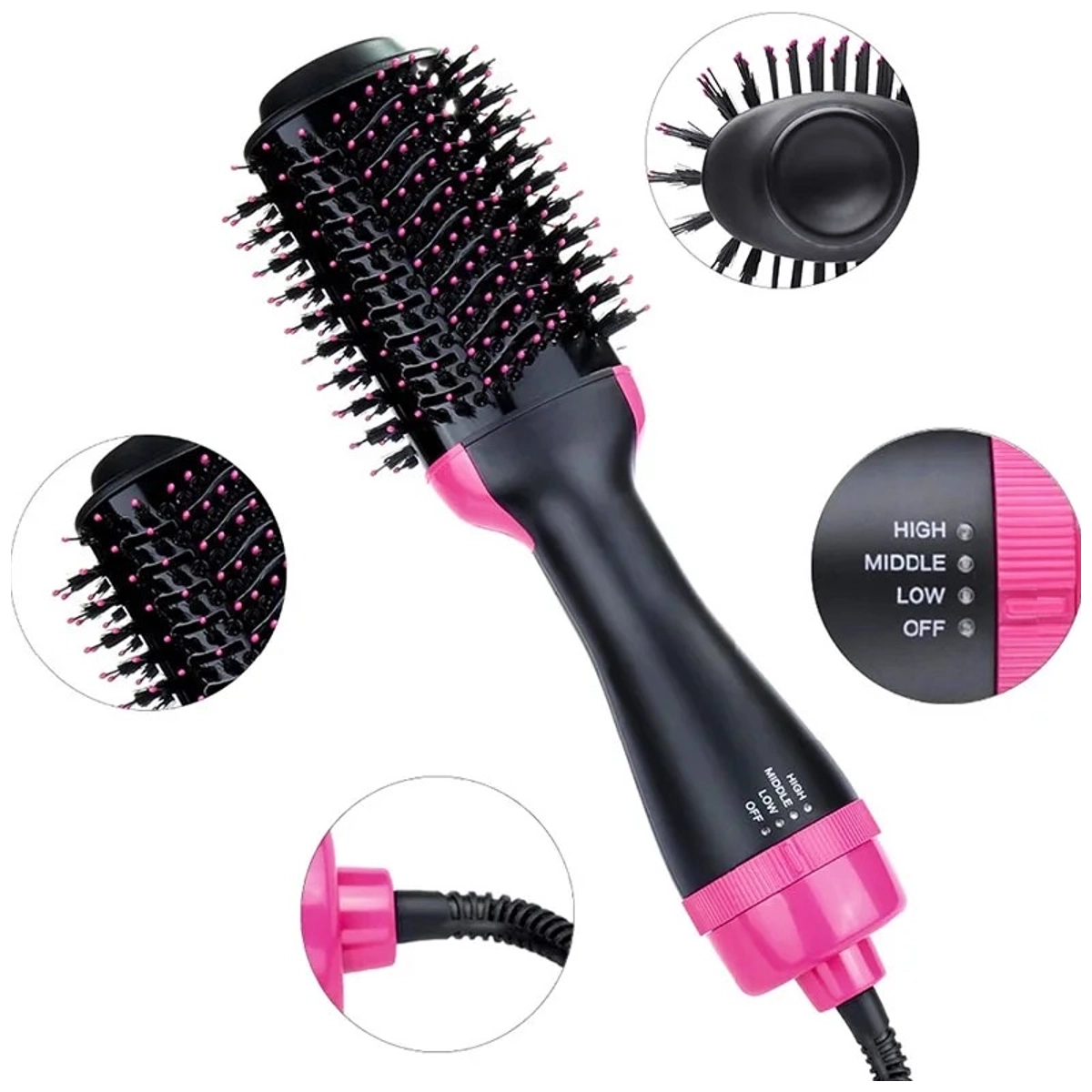 onestep hair dryer 2in1 مجفف ومصفف الشعر 2 في 1 مناسب لجميع أنواع الشعر