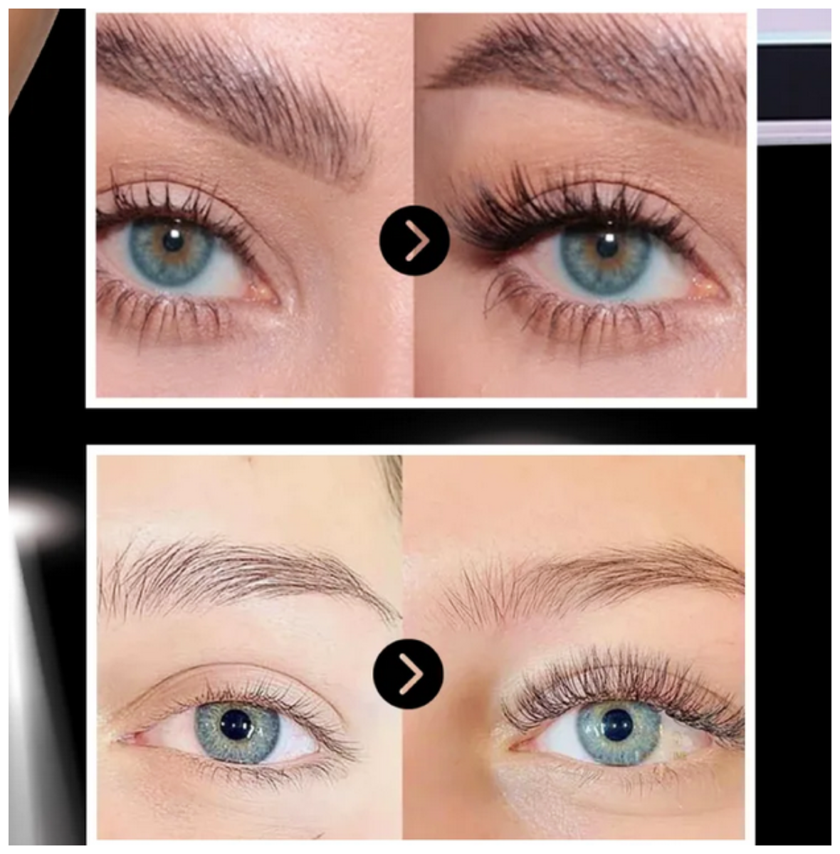 magnetic eyelashes pack أفضل رموش مغناطيسية بدون غراء